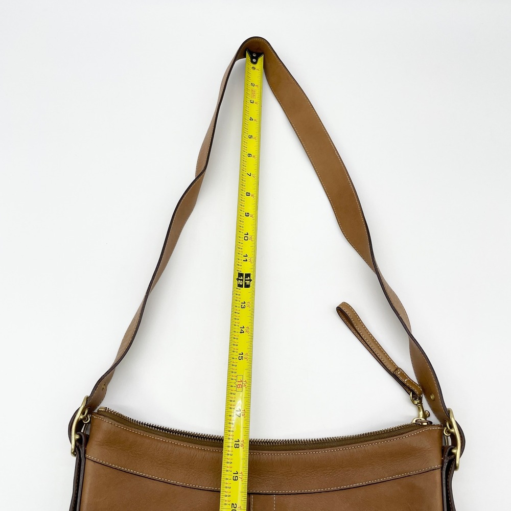 Coach Womens Legacy Leather Shoulder Bag Y2K Quiet Luxury Old Money H2S-9325 - Picture 11 of 14